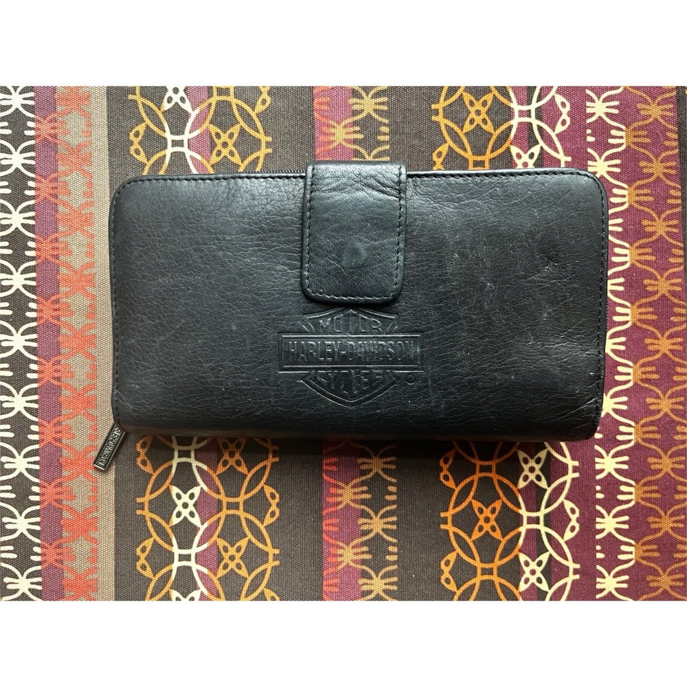Harley Davidson leather wallet